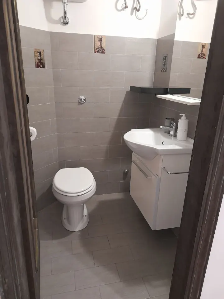 Il bagno del piano terra